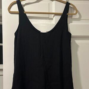 Black Gauze Maternity Dress Size Small